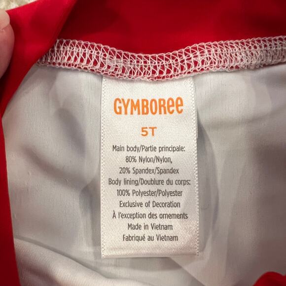 NWT Gymboree Boys White, Red & Navy Embroidered Shark Rashguard -SIZE 3T - Picture 6 of 8